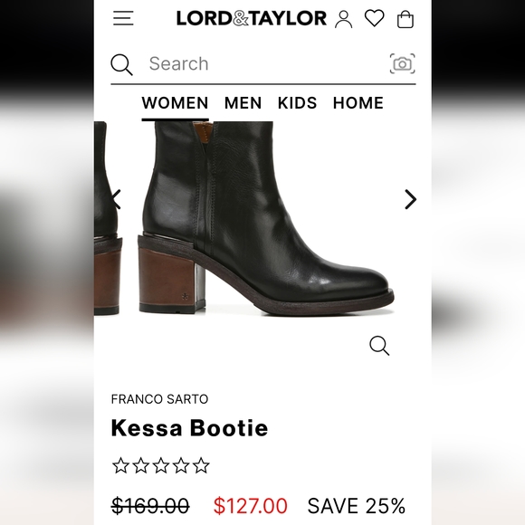 NEW NEVER WORN FRANCO SARTO HAND FINISHED LEATHER BOOTS 8.5 - Picture 2 of 16